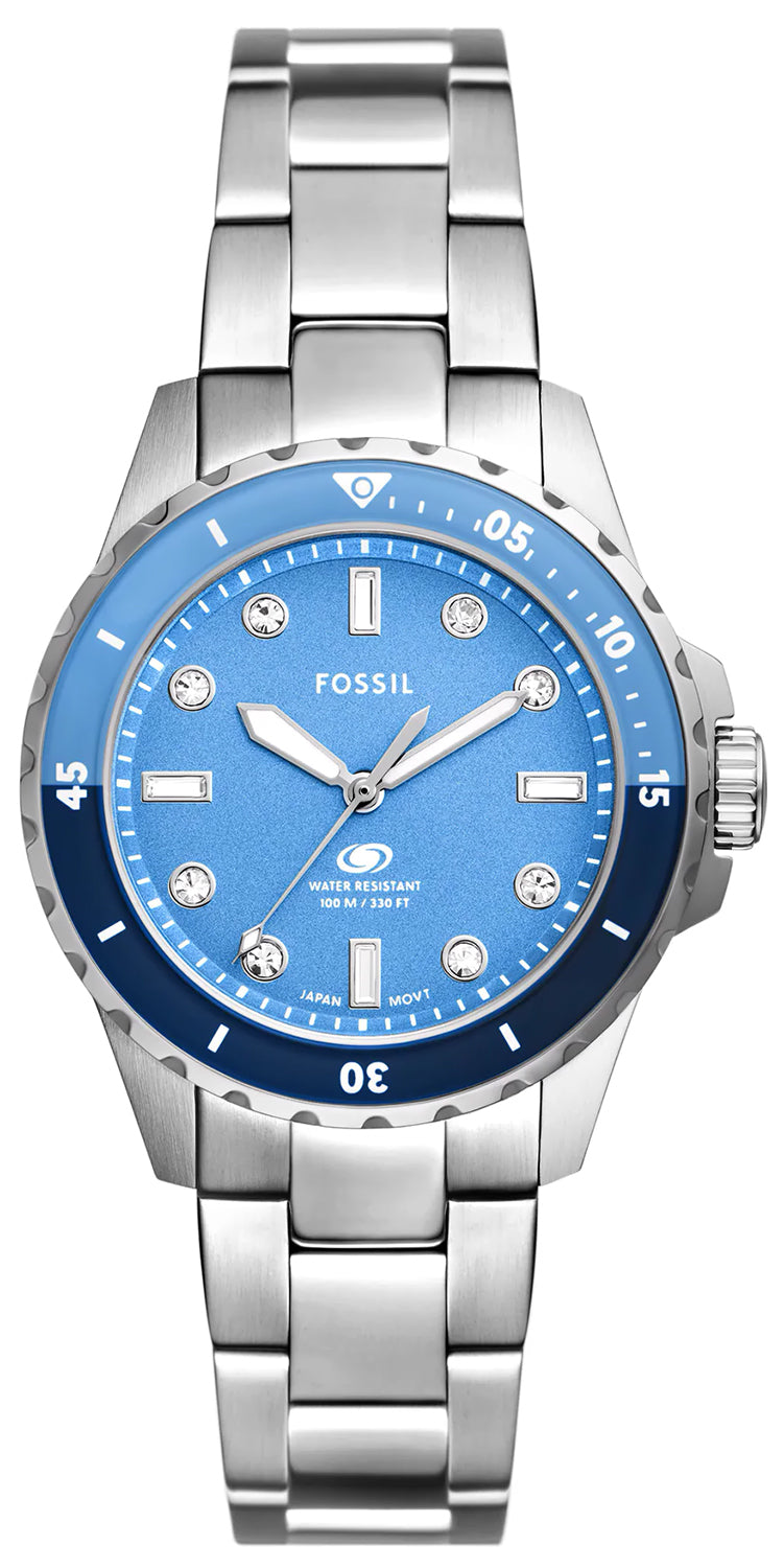 FOSSIL BLUE DIVE BLUE DIAL WOMEN 36MM ES5353