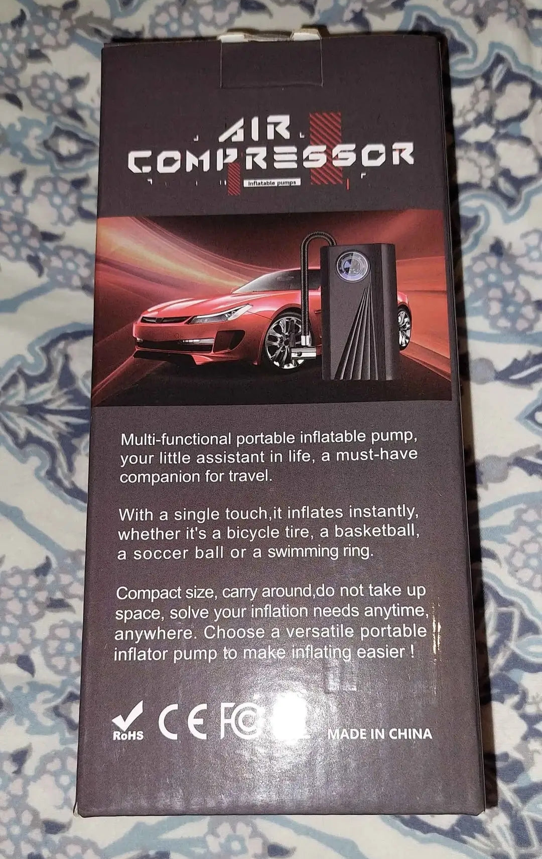 Air Tire Compressor/Inflator