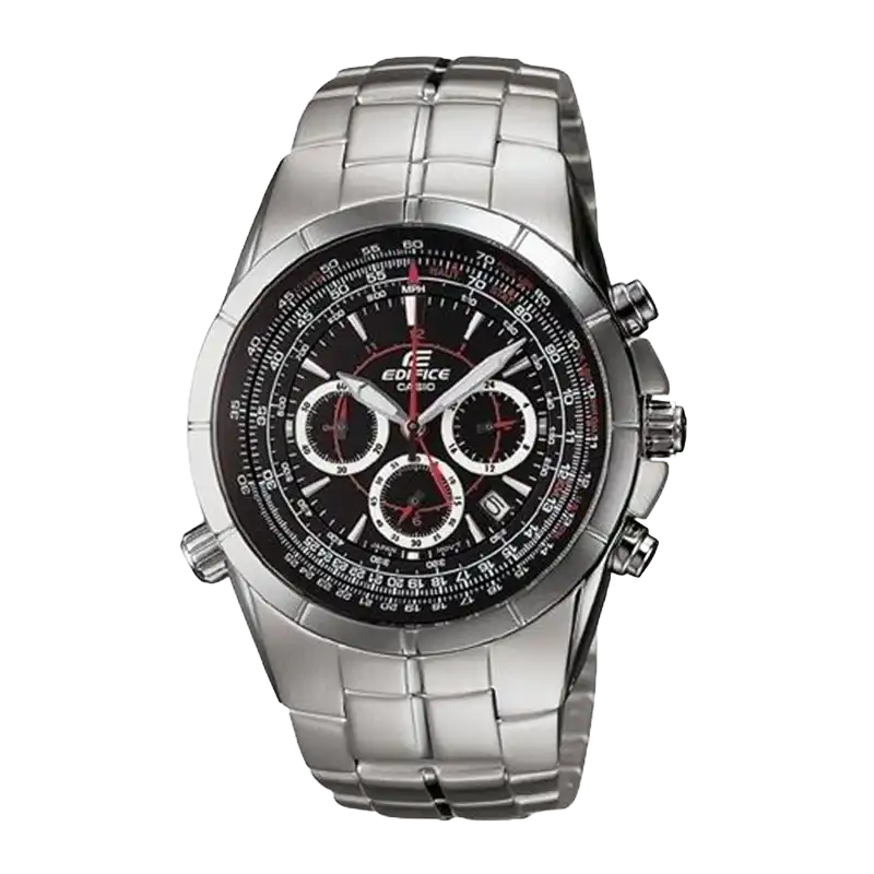 Casio Edifice Aviator Chronograph Black Dial Men's Watch EF-518D-1AVDF