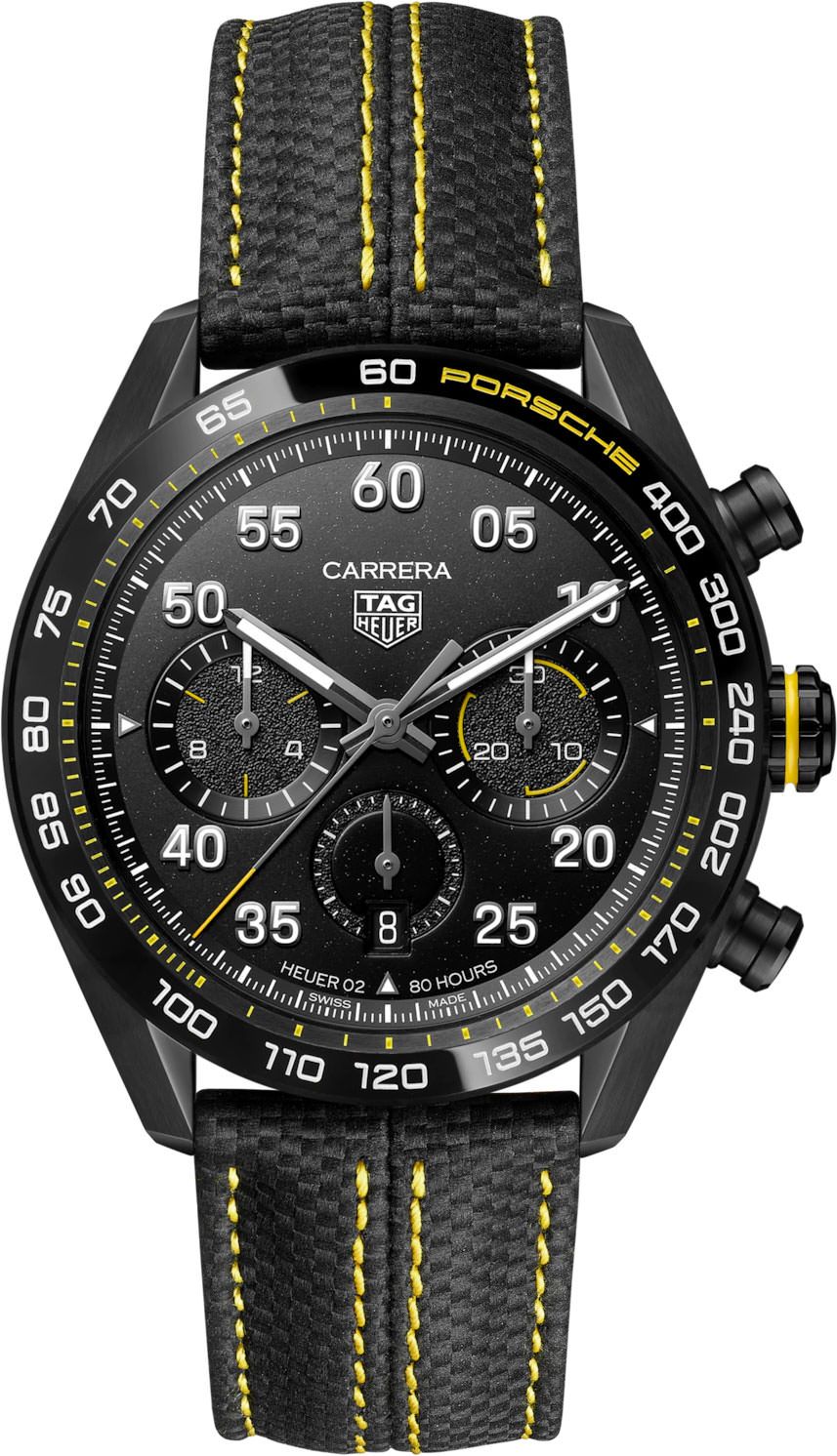TAG Heuer Carrera X Porsche Yellow Racing Premium Men’s Watch