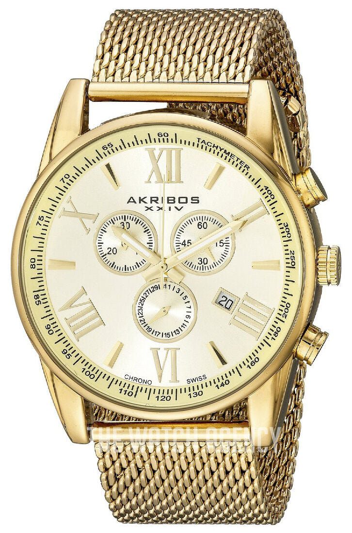 Akribos XXIV Chronograph Watch