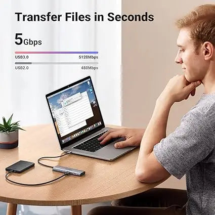 UGREEN 15395 USB C Hub 4 Ports, USB C Multiport Adapter