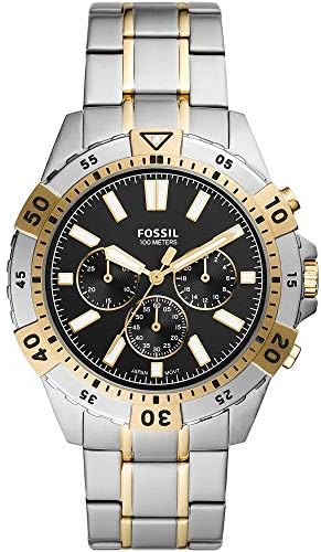 Fossil Garrett Chronograph Stainless Steel Watch FS5771,