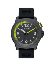 Nixon Men’s Quartz Black Silicone Strap Grey Dial 45mm Watch A925632