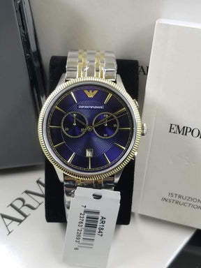 Emporio Armani AR1847 Men's Two Tone Watch
