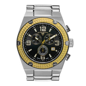 Throttle Chronograph Black / Stainless Steel | Black Dial