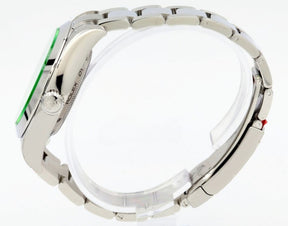 Milgauss Black Dial With Green Crystal 40Mm Stainless Steel Oyster Bracelet