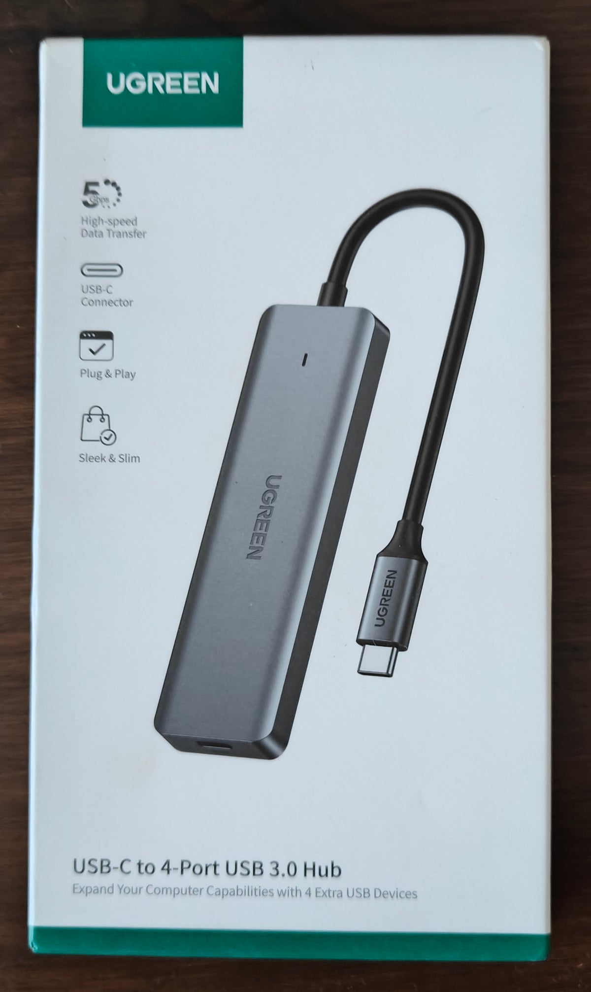 UGREEN 15395 USB C Hub 4 Ports, USB C Multiport Adapter