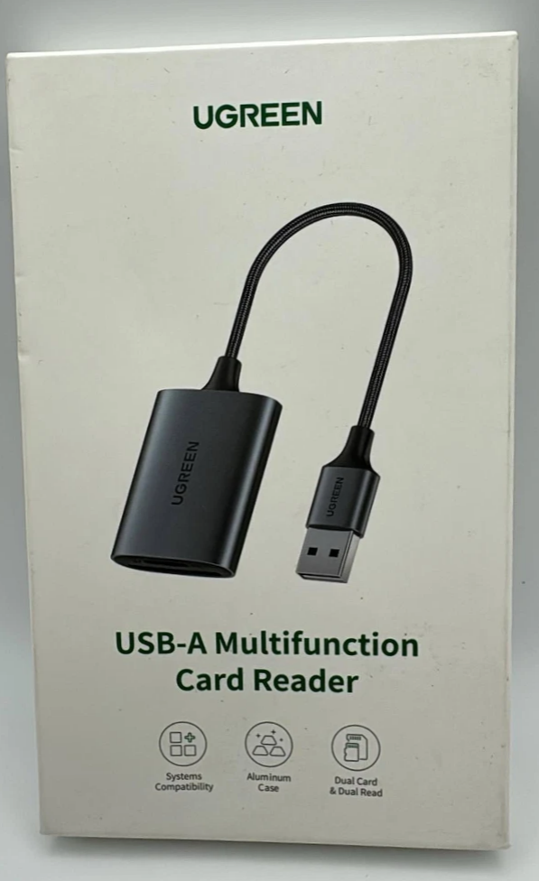 Ugreen CM401 2-in-1 USB-A SD Card Reader