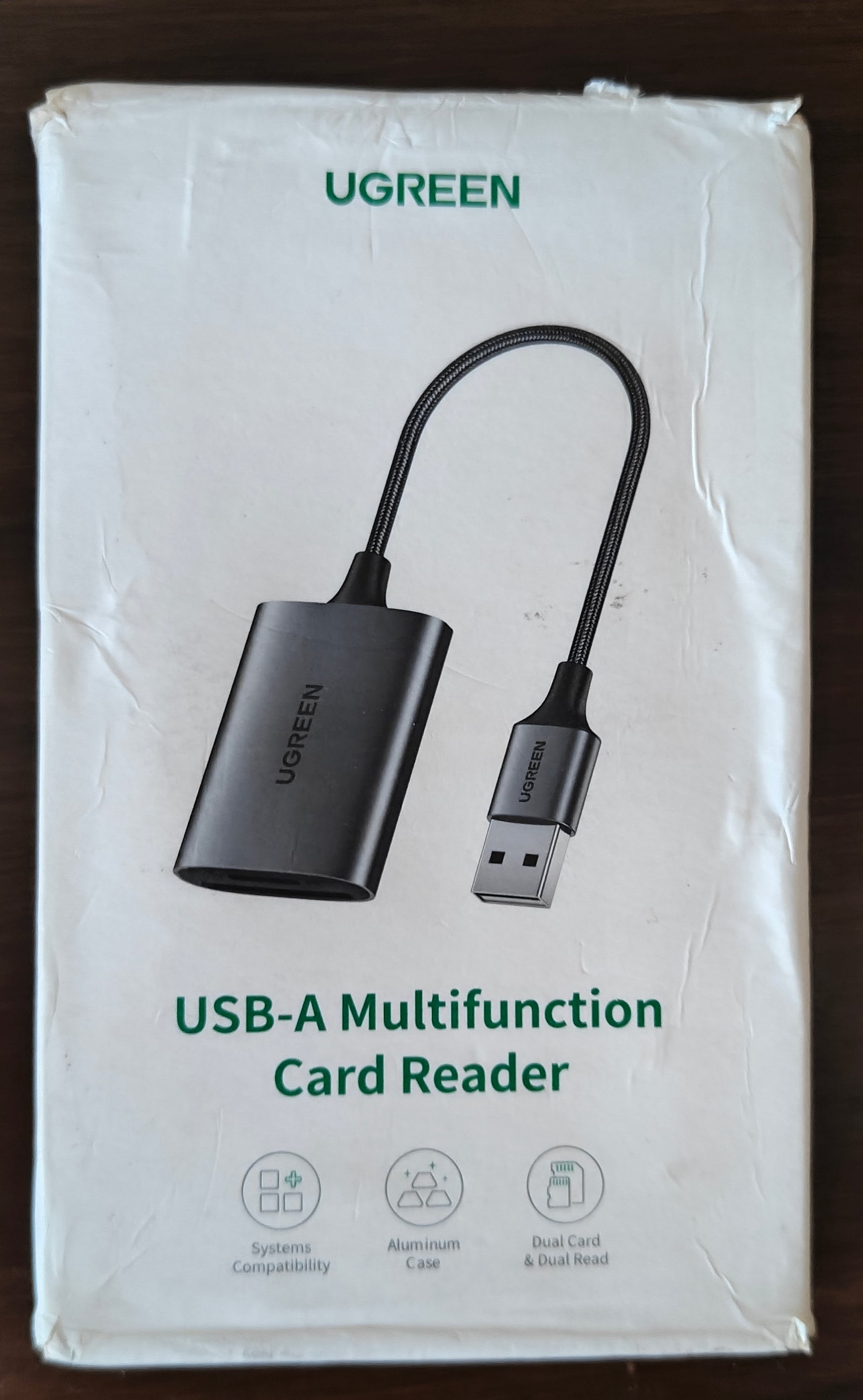 Ugreen CM401 2-in-1 USB-A SD Card Reader