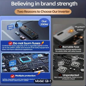 12V DC to 110V AC &amp; 24V DC to 220V AC Converter