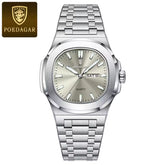 POEDAGAR Fashion Square Men's Watches