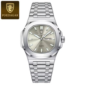 POEDAGAR Fashion Square Men's Watches