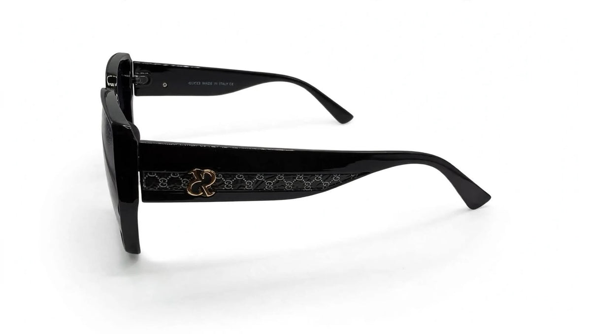 GUCCI GG Bold - Premium Oversized Square Sunglasses for Women - Black