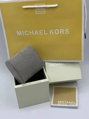 Michael Kors Lexington Black Edition | Black Dial Gold Roman Numerals | Fluted Bezel | Black Jubilee Bracelet | MK5879 Ladies Edition