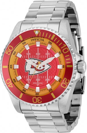 INVICTA NFL Kansas City Chiefs Men
Model 36945 - Men's Watch Quartz