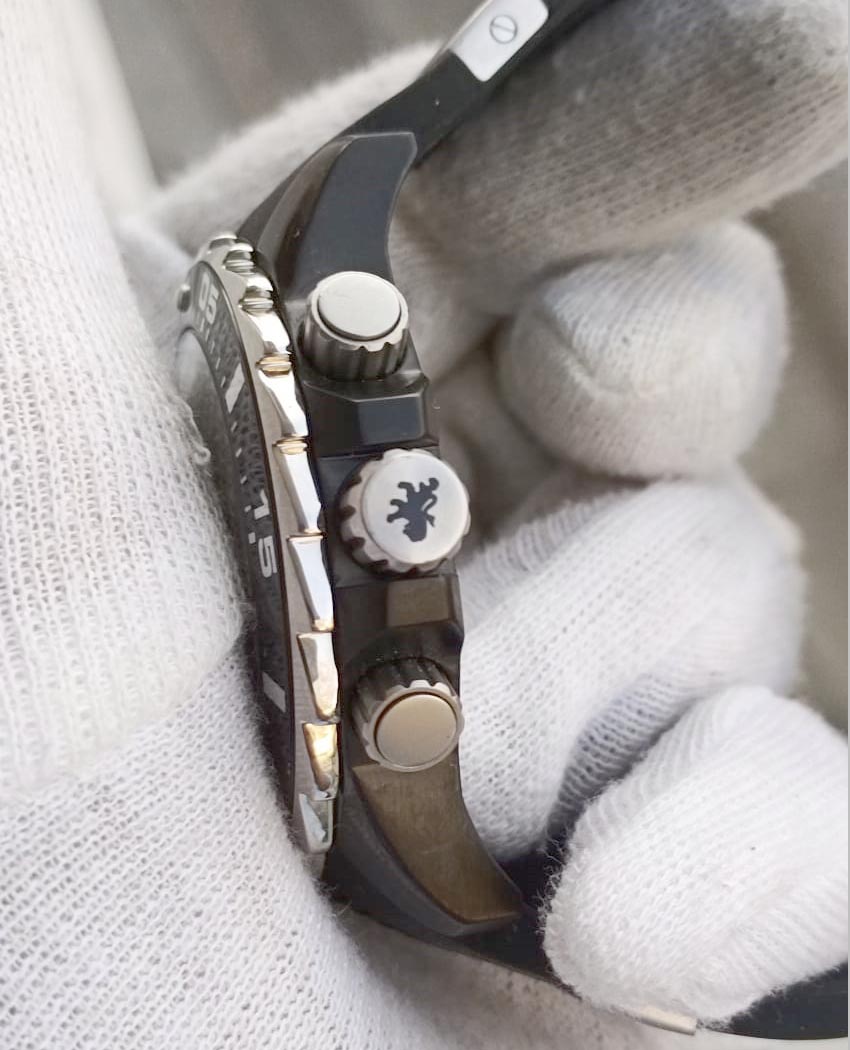 Heys Blue & Black Diver 200M Chronograph Quartz Men’s Watch 44mm