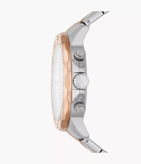 Fossil BQ2586 Bannon Multifunction Two-Tone Stainless Steel Watch