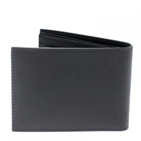 Mont Blanc Extreme Wallet Black Leather 6cc Mens Bifold