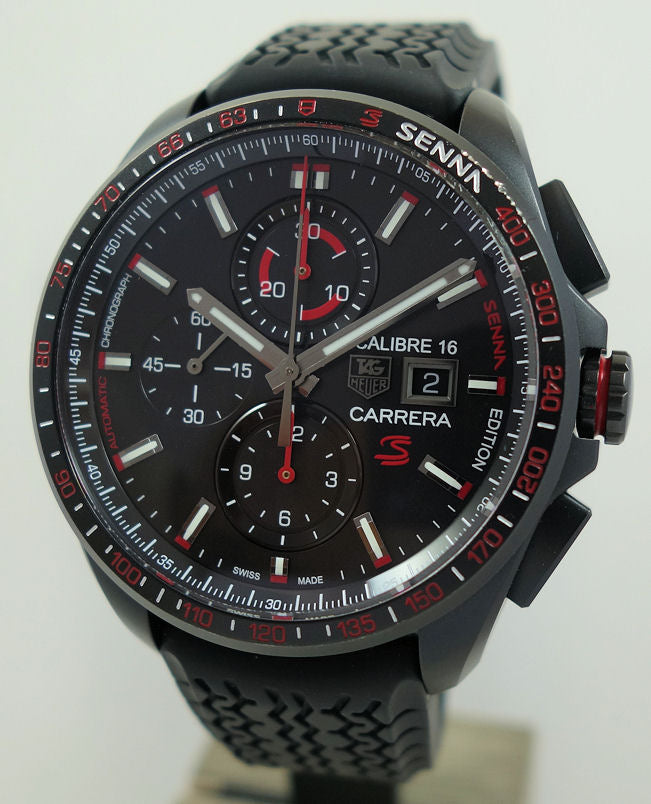 TAG Heuer Carrera Senna Edition Chrono 44mm Titanium CBB2080