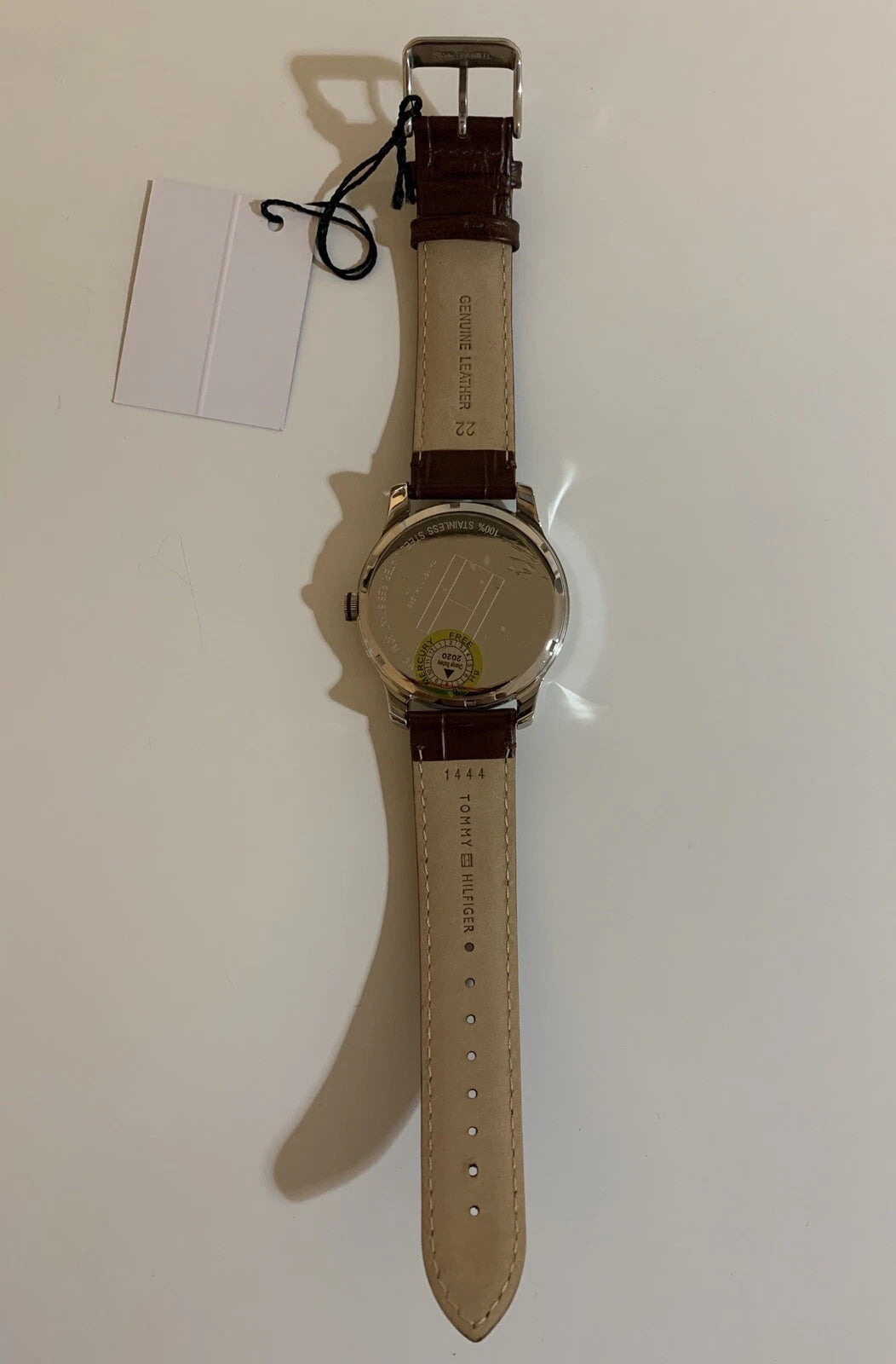 Tommy Hilfiger Quartz Watch, Analogue Classic Display And Leather Strap, 1710315