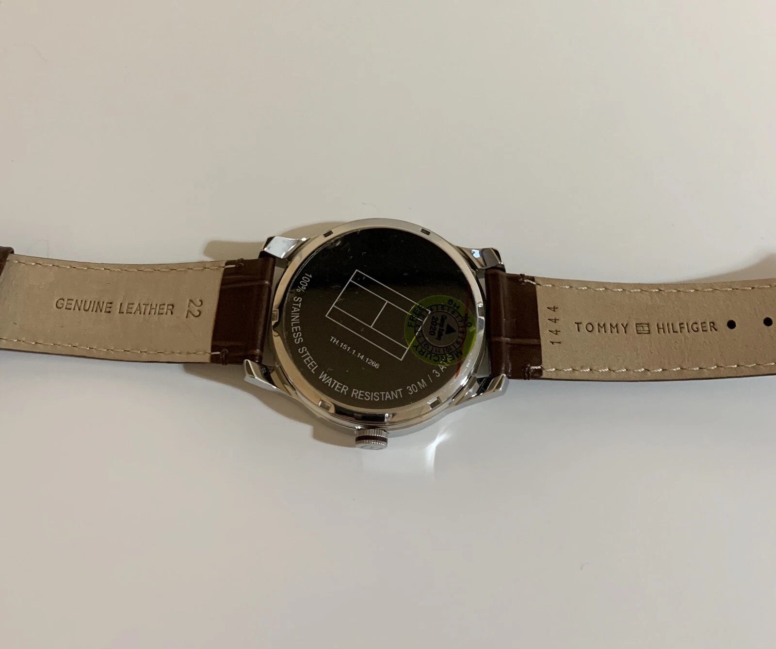 Tommy Hilfiger Quartz Watch, Analogue Classic Display And Leather Strap, 1710315