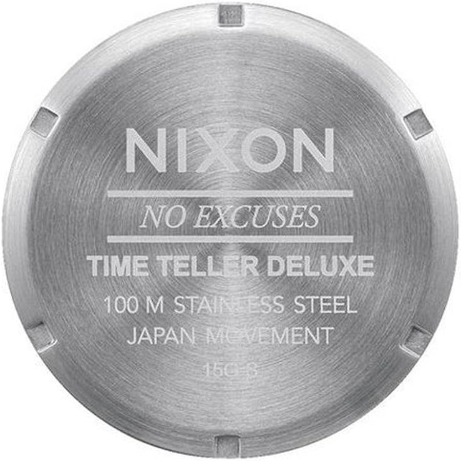 Nixon Analogue Quartz Watch with Leather Strap A9272307