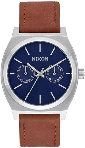 Nixon Analogue Quartz Watch with Leather Strap A9272307