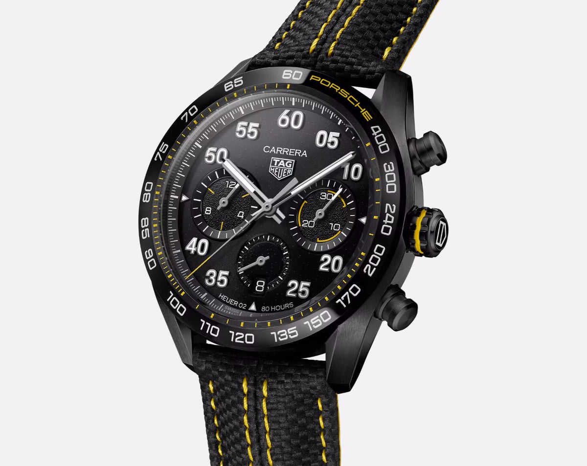 TAG Heuer Carrera X Porsche Yellow Racing Premium Men’s Watch